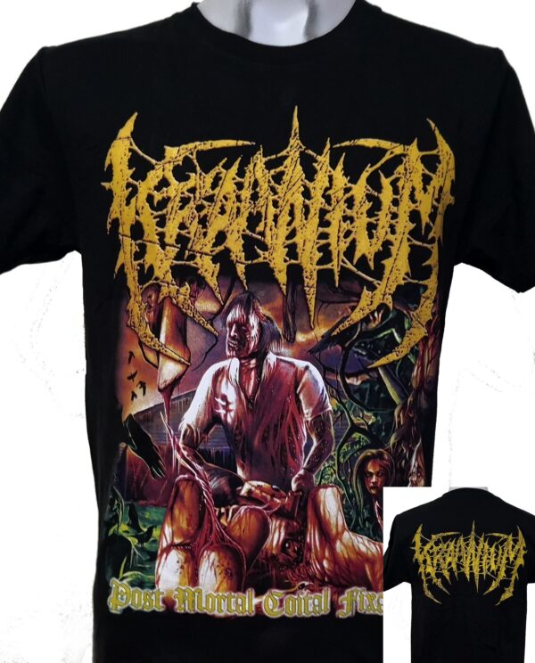 Kraanium t-shirt Post Mortal Coital Fixation size XL