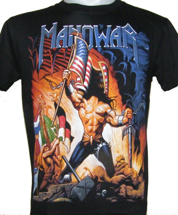 Manowar t-shirt size XL