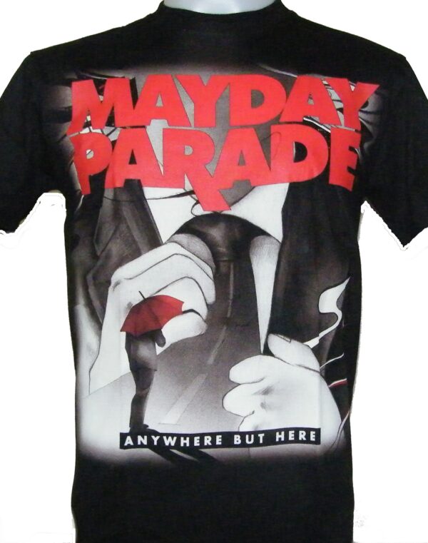 Mayday Parade t-shirt Anywhere but Here size M