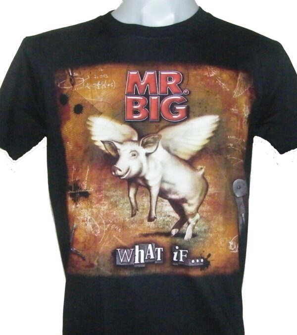 Mr.Big t-shirt What if... size XXL
