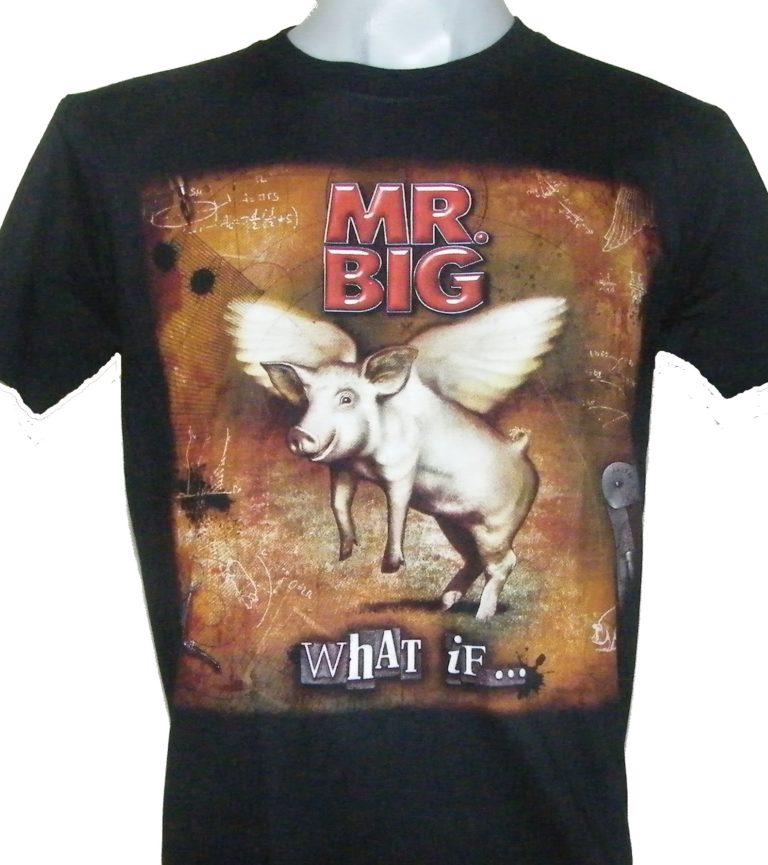 Mr.Big t-shirt What if... size XXL