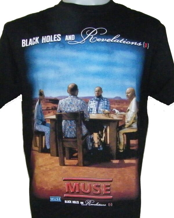 Muse t-shirt Black Holes and Revelations size L