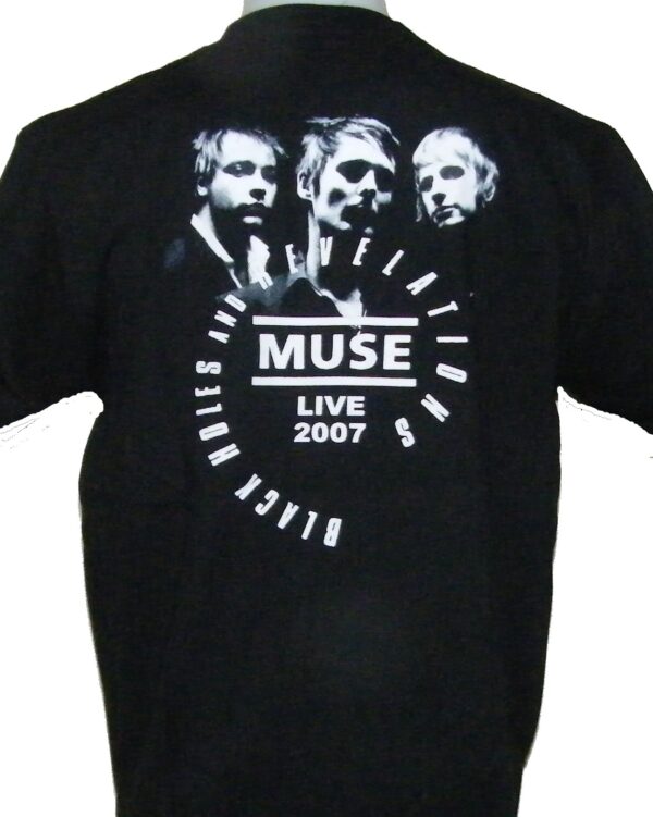 Muse t-shirt Black Holes and Revelations size L - Image 2