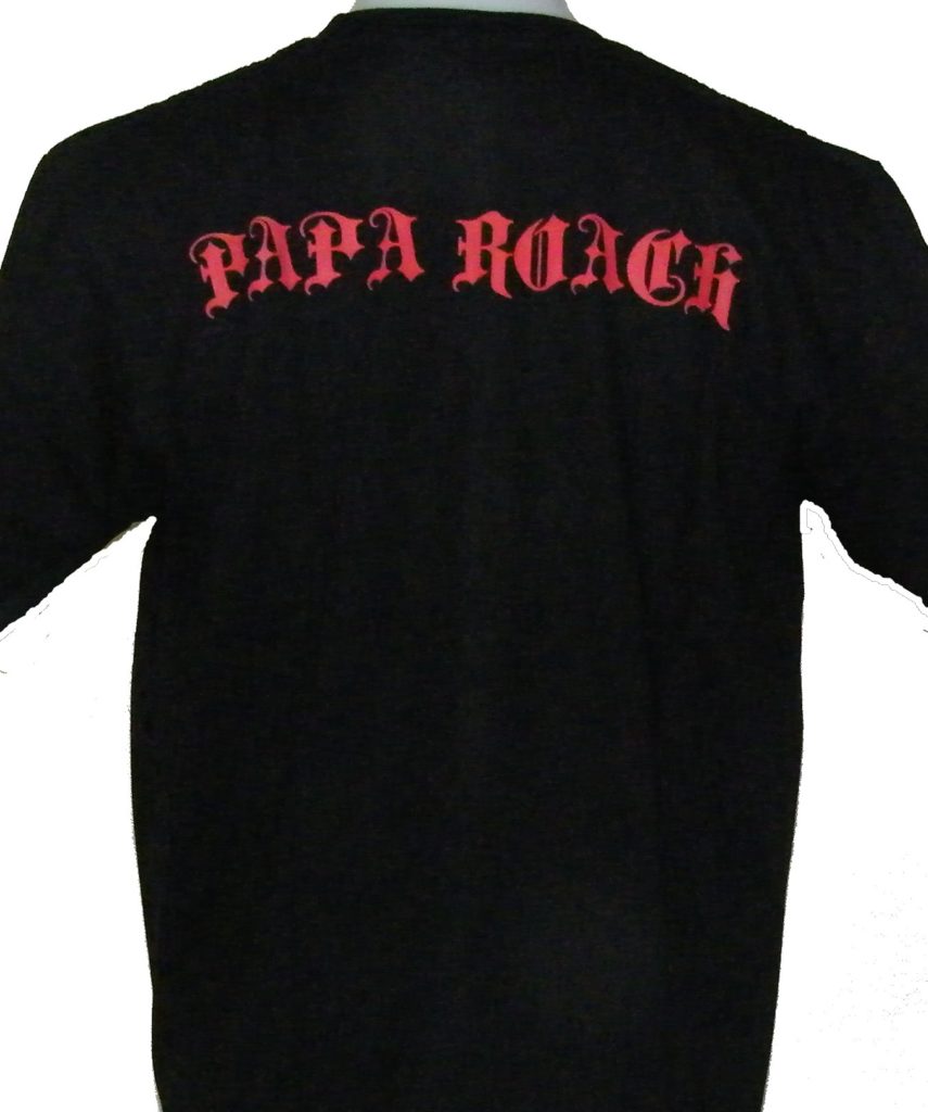 papa roach t shirt uk