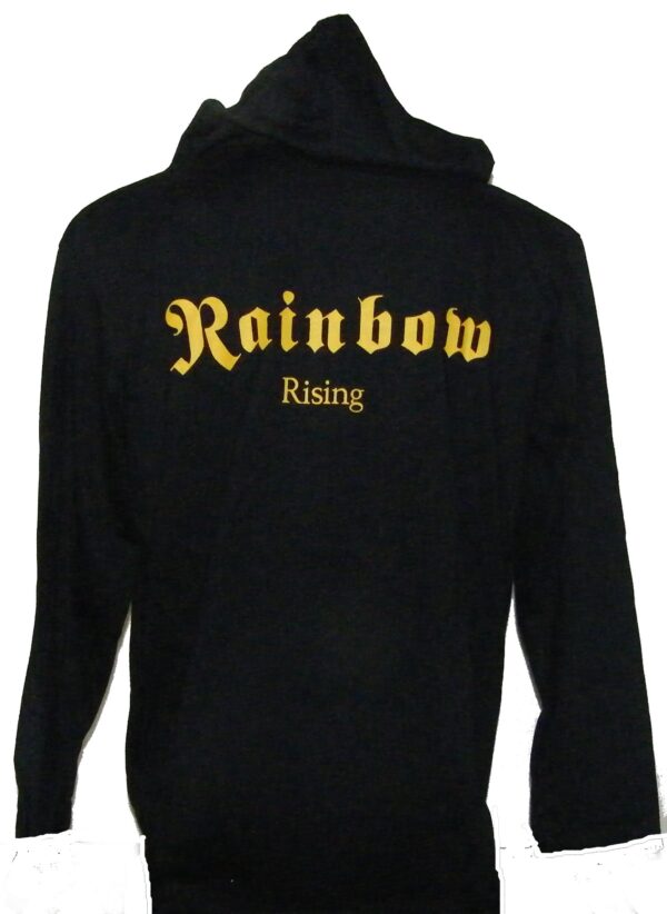 Rainbow long-sleeved t-shirt w/hoodie Rising size L - Image 2