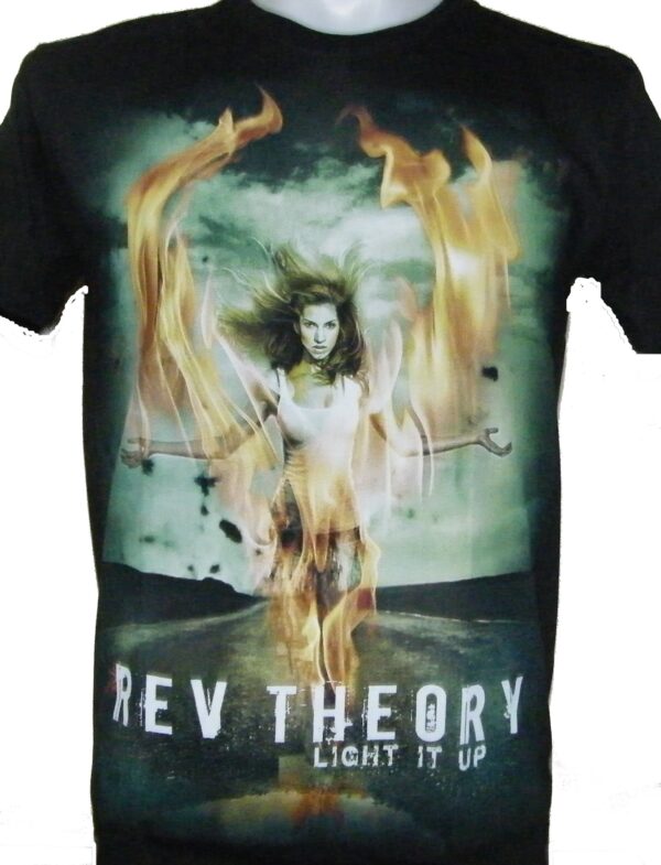 Rev Theory t-shirt Light it Up size M