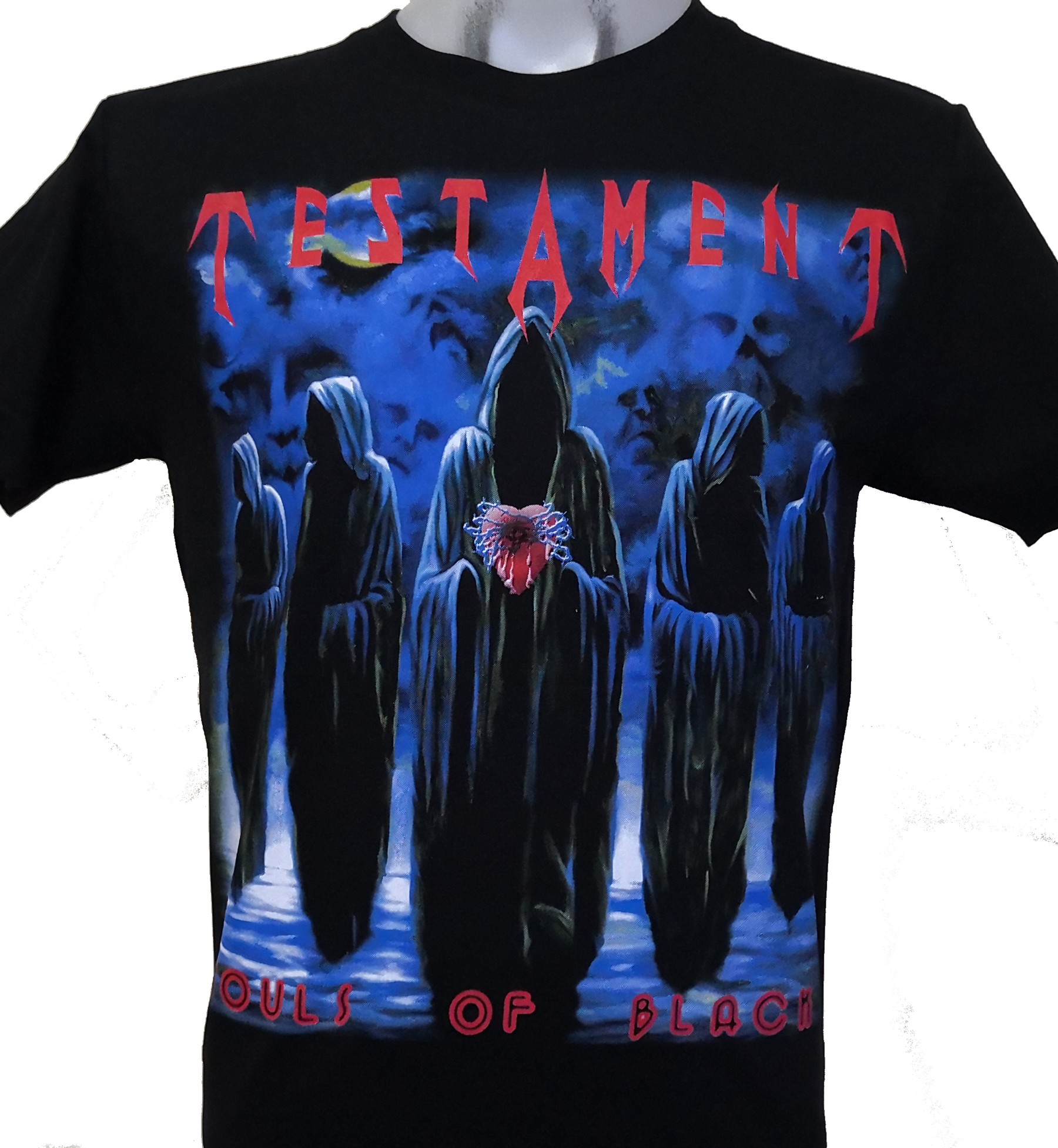 Polera Ml Testament Souls Of Black Thrash Metal Abominatron 