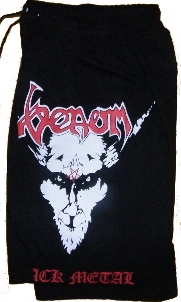 Venom shorts Black Metal