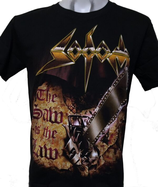Sodom t-shirt The Saw is the Law size L