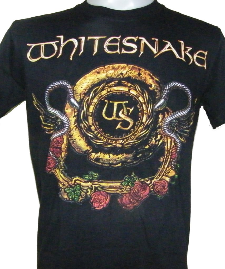 whitesnake stage shirt