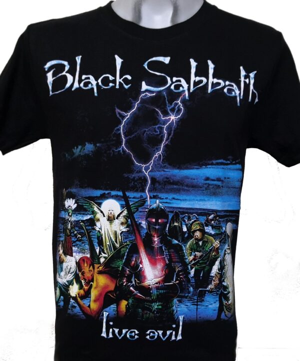 Black Sabbath t-shirt Live Evil size M