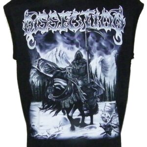 Dissection sleeveless t-shirt size L