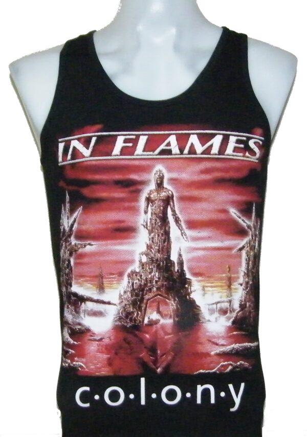 In Flames tank top Colony size S