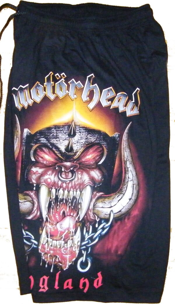 Motörhead shorts England