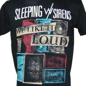 Sleeping With Sirens t-shirt We Like It Loud size M