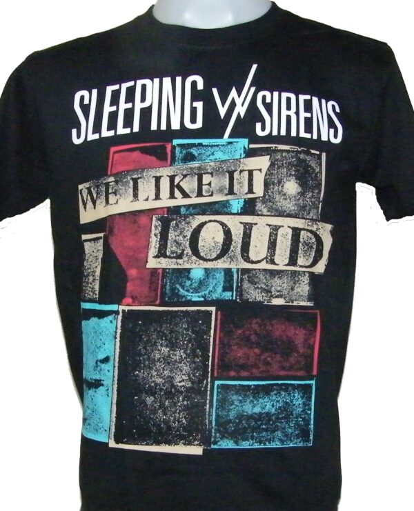 Sleeping With Sirens t-shirt We Like It Loud size S