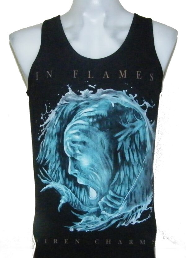 In Flames tank top Siren Charms size L