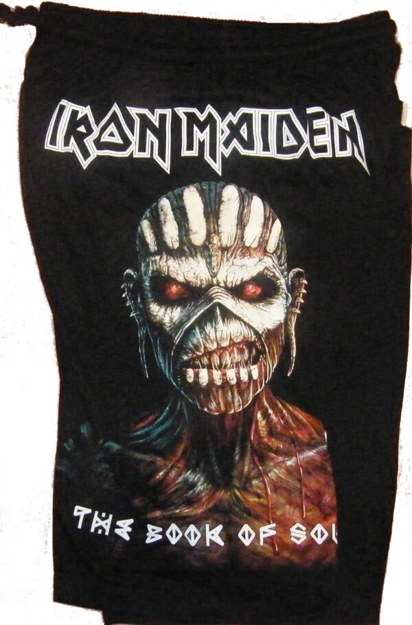Iron Maiden shorts The Book of Souls