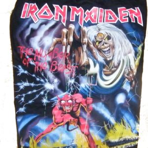 Iron Maiden shorts The Number of the Beast