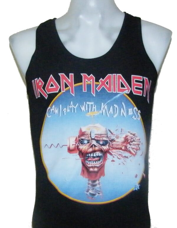 Iron Maiden tank top Can I Play With Madness size XL