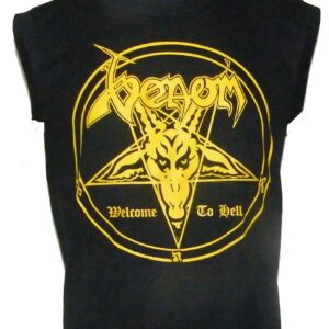 Venom sleeveless t-shirt Welcome to Hell size L