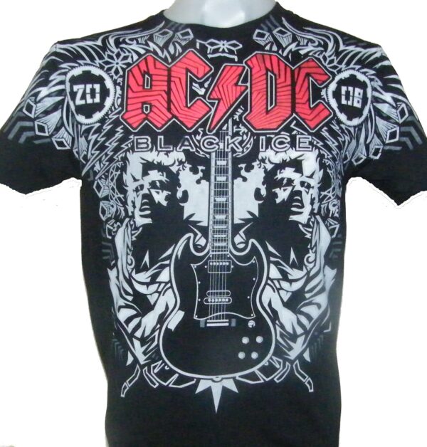 AC/DC t-shirt Black Ice size XL