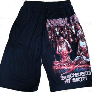 Cannibal Corpse shorts Butchered at Birth