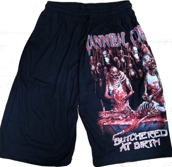 Cannibal Corpse shorts Butchered at Birth