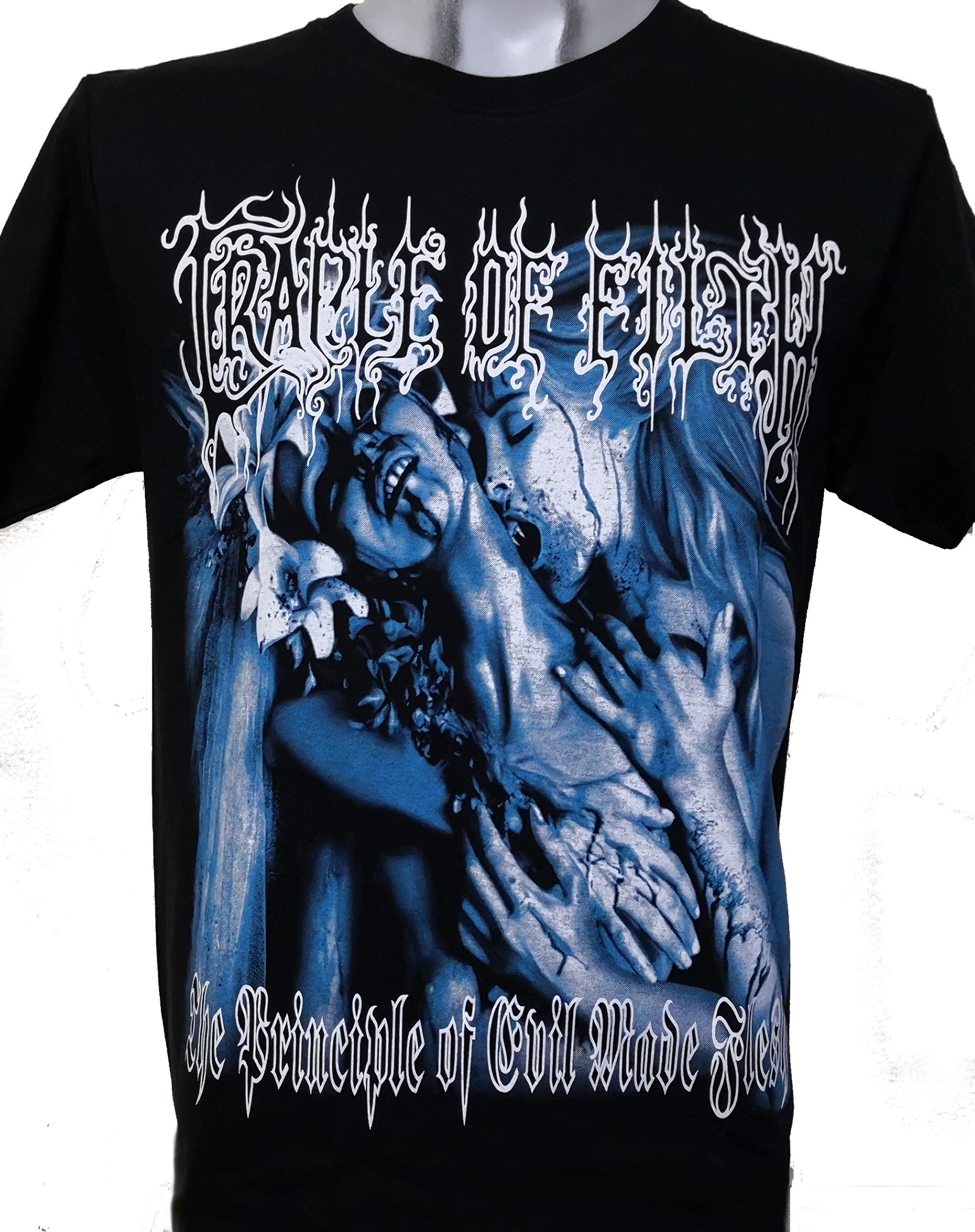 Cradle Of Filth t-shirt The Principle of Evil Made Flesh size XL