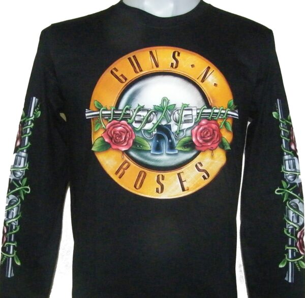 Guns `n` Roses long-sleeved t-shirt size M