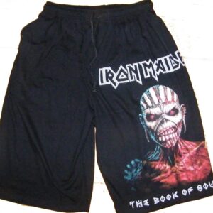 Iron Maiden shorts The Book of Souls