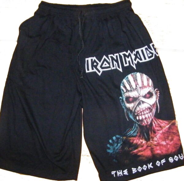Iron Maiden shorts The Book of Souls
