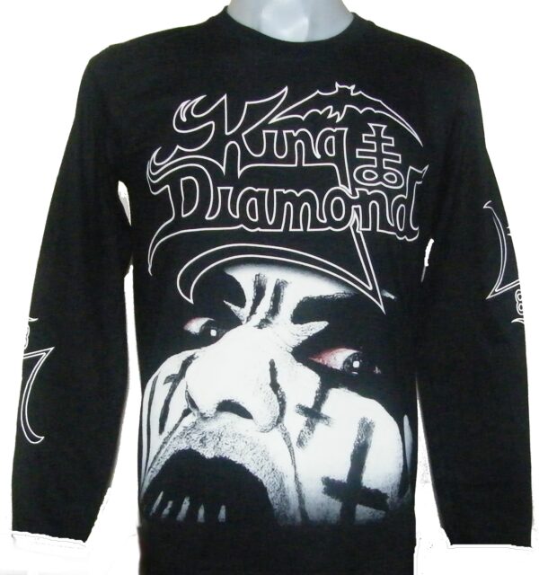 King Diamond long-sleeved t-shirt size M