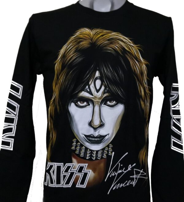 Kiss long-sleeved t-shirt Vinnie Vincent size XXXL