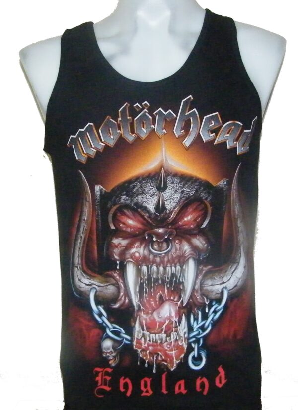 Motorhead tank top England size M
