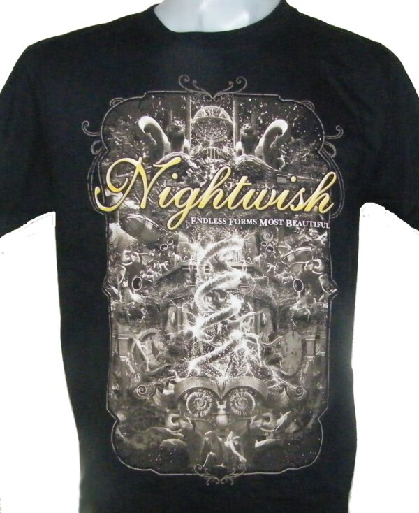 Nightwish t-shirt Endless Forms Most Beautiful size XL