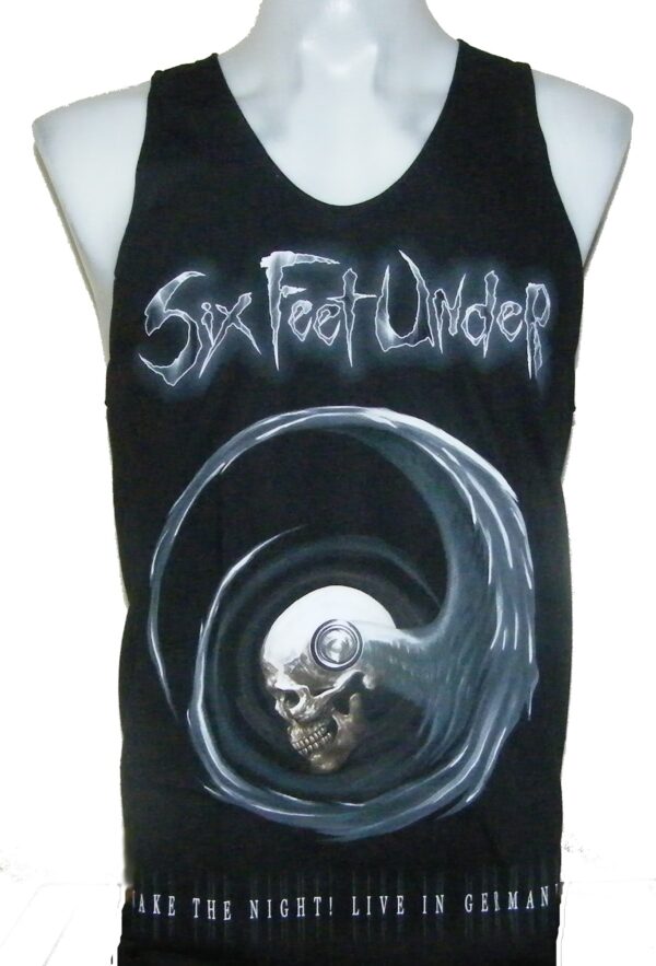 Six Feet Under tank top Wake the Night! size XL