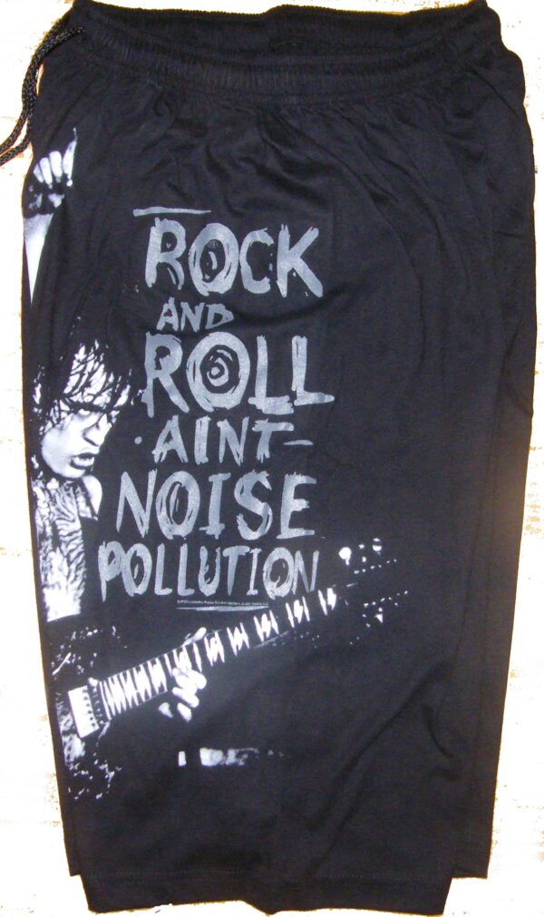 AC/DC shorts Rock and Roll ain`t Noise Pollution
