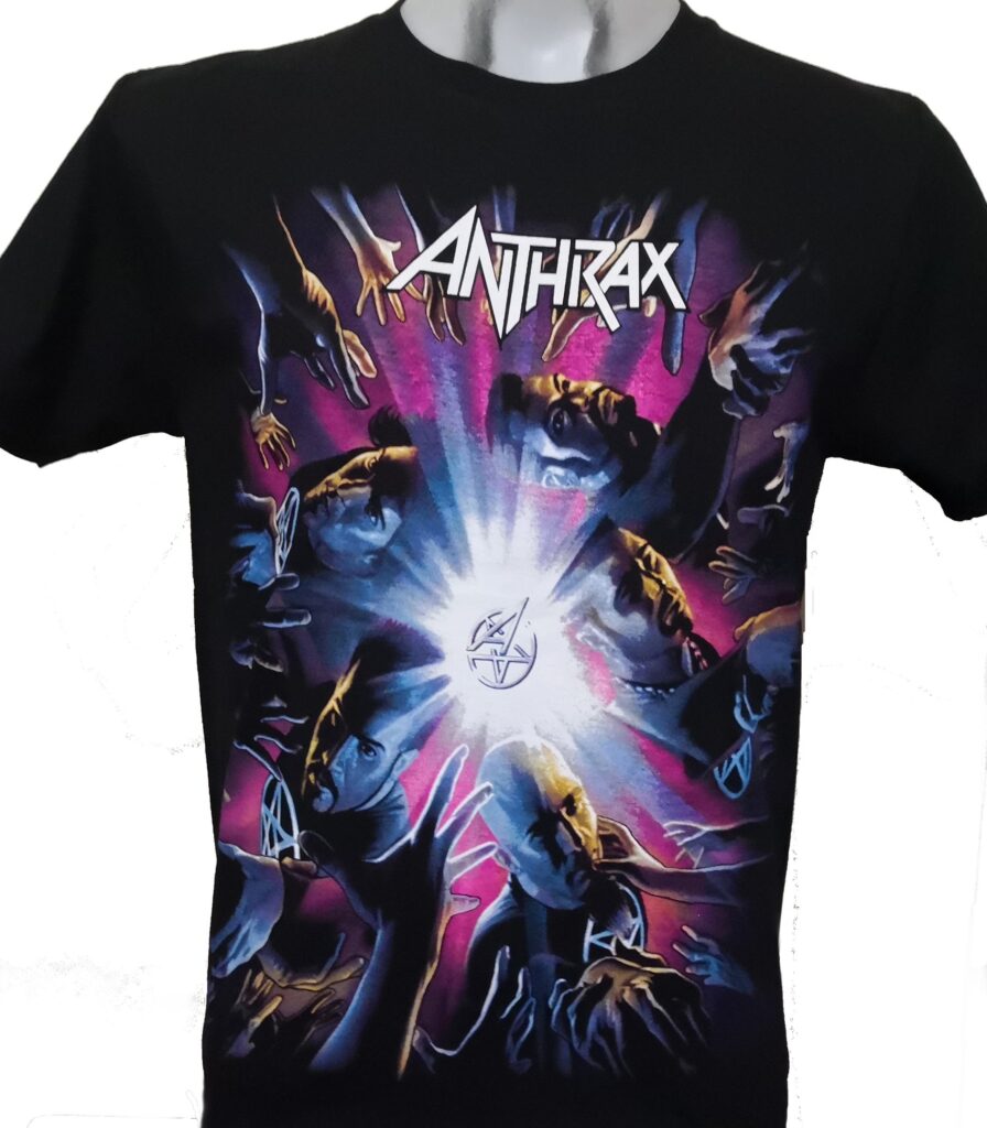mikey way anthrax shirt