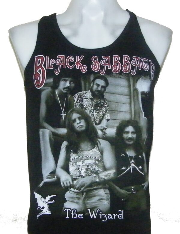 Black Sabbath tank top The Wizard size M