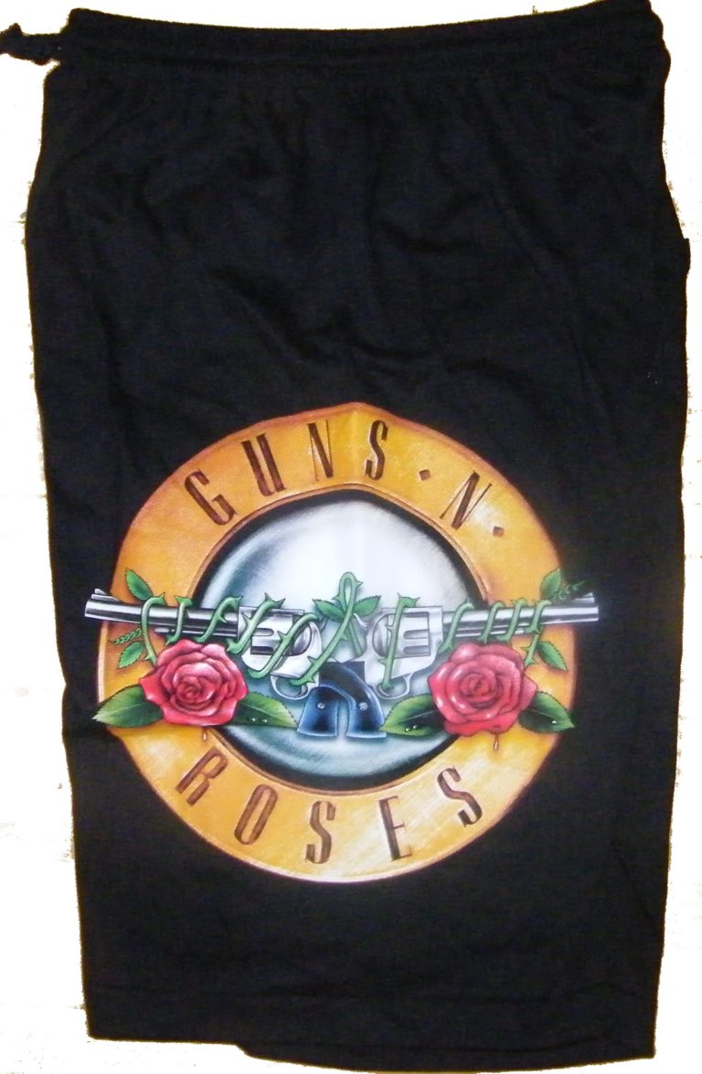 guns and roses shorts