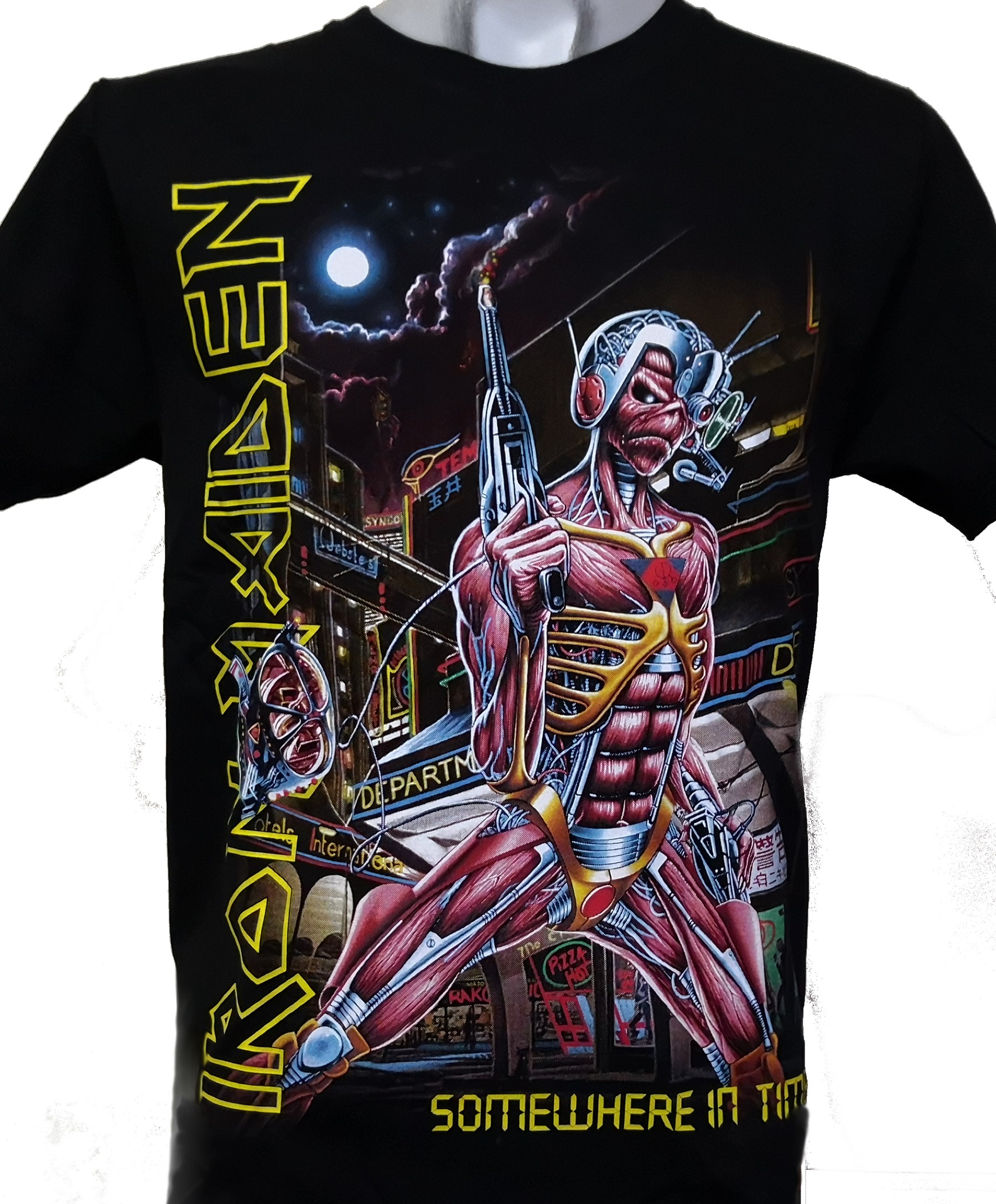Iron Maiden t-shirt Somewhere in Time size XXL – RoxxBKK