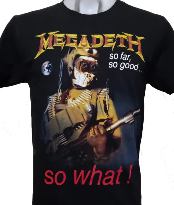 Megadeth t-shirt So Far, So Good... So What! size S