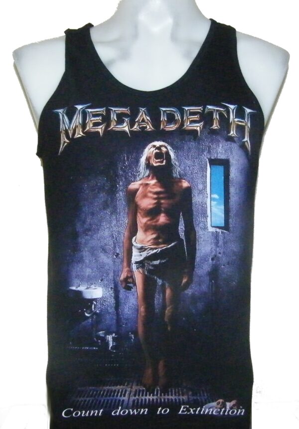 Megadeth tank top Countdown to Extinction size M