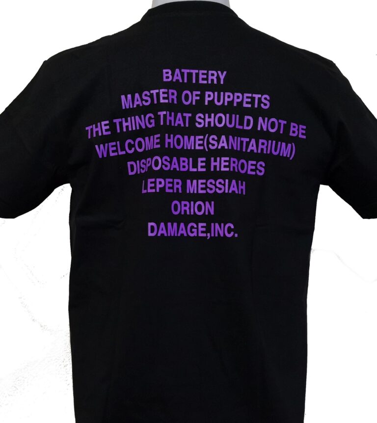 Metallica t-shirt Master of Puppets size XL - Image 3