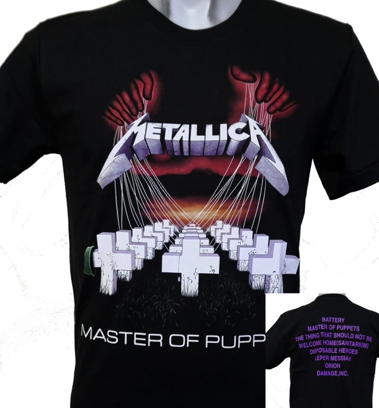 Metallica t-shirt Master of Puppets size XL