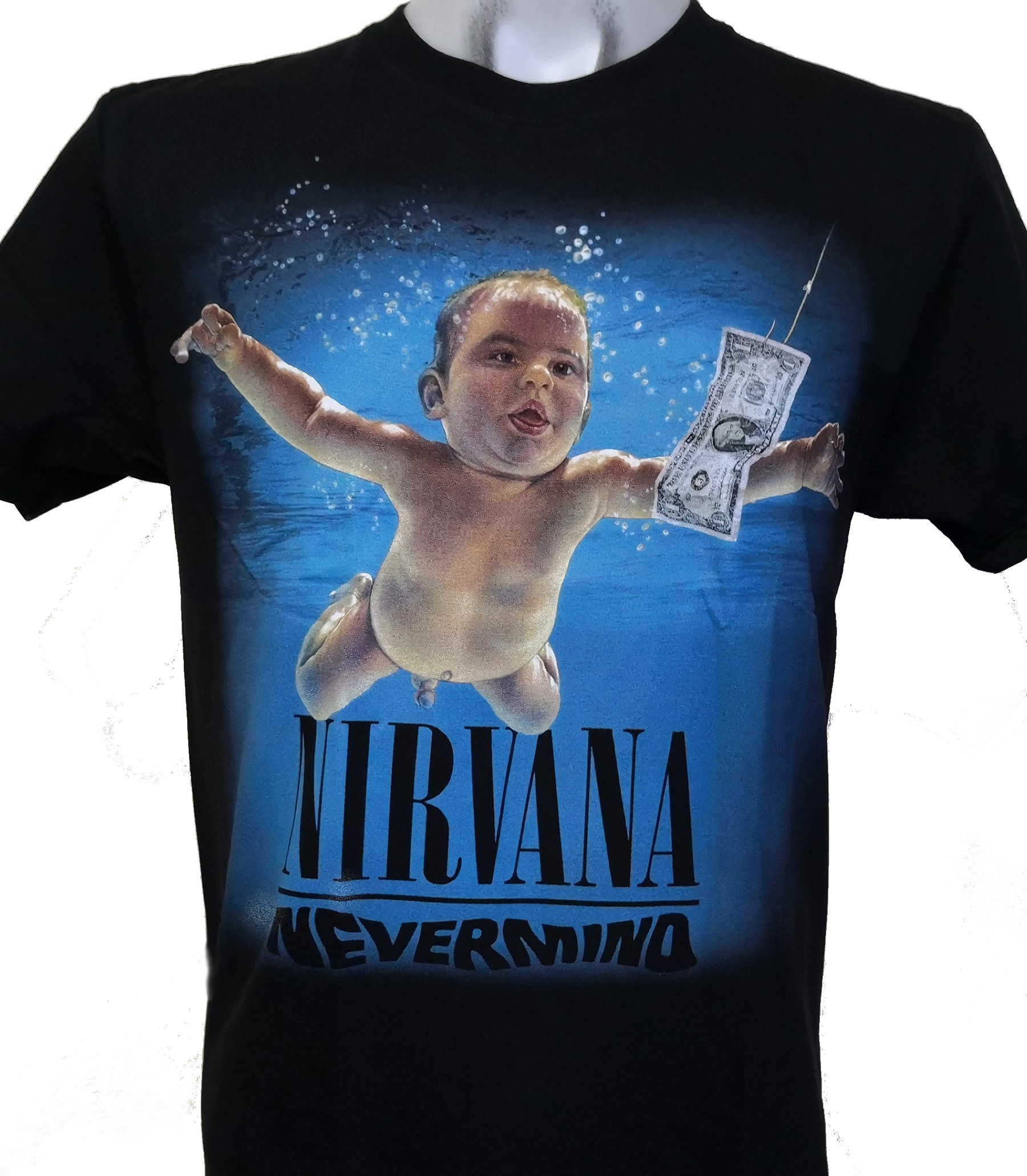 Nirvana t-shirt Nevermind size L â RoxxBKK