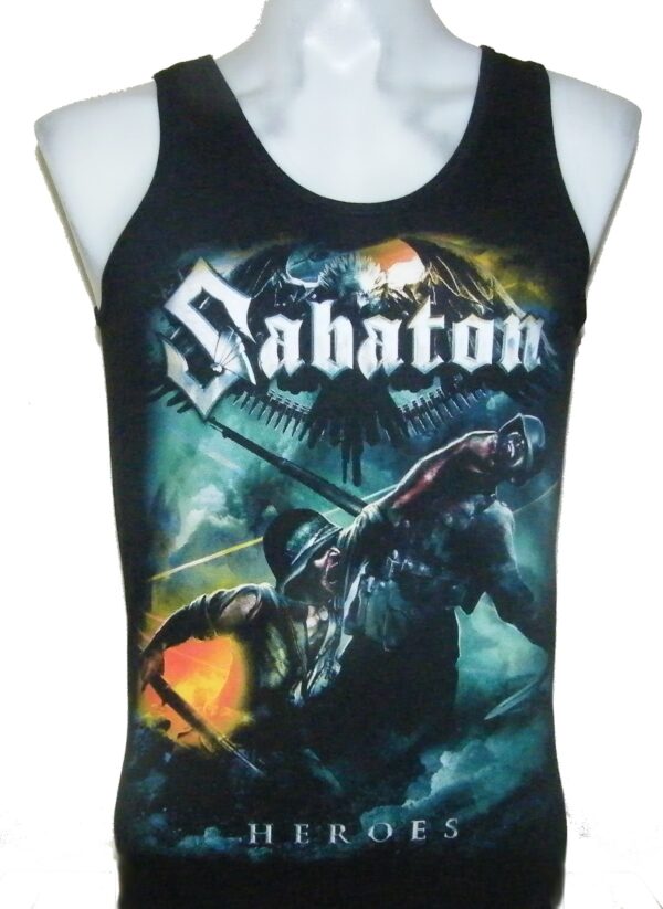 Sabaton tank top Heroes size L