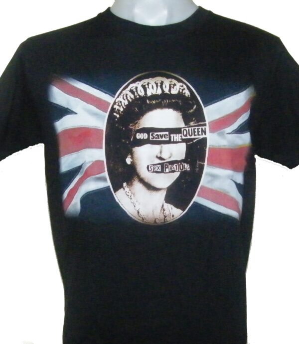 Sex Pistols t-shirt God Save the Queen size S