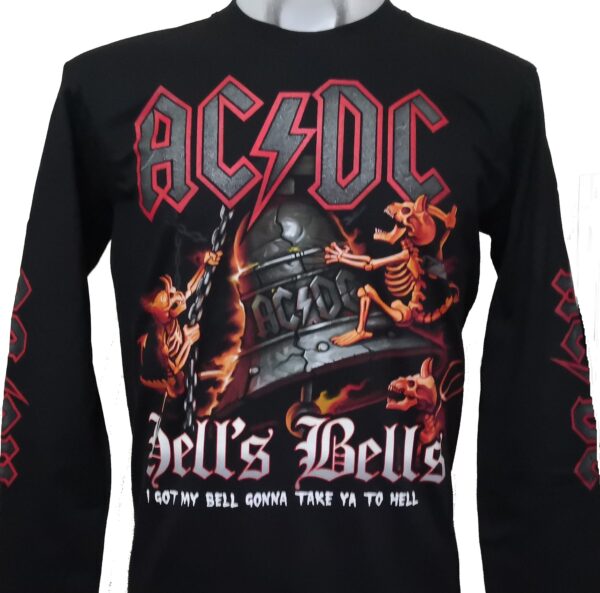 AC/DC long-sleeved t-shirt Hell`s Bells size S